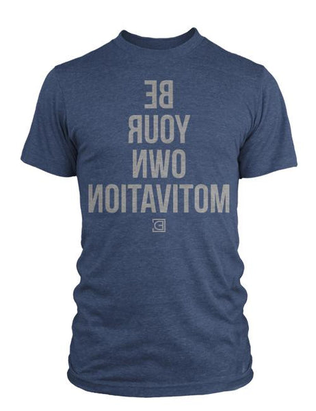 Compete Every Day Self Motivated Men's T-Shirt - Navy