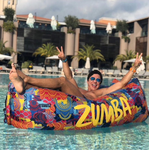 Zumba Fitness Inflatable Lounger