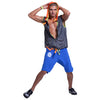Zumba Fitness Men's Breakout Mesh Hoodie Vest - Gray (CLOSEOUT)