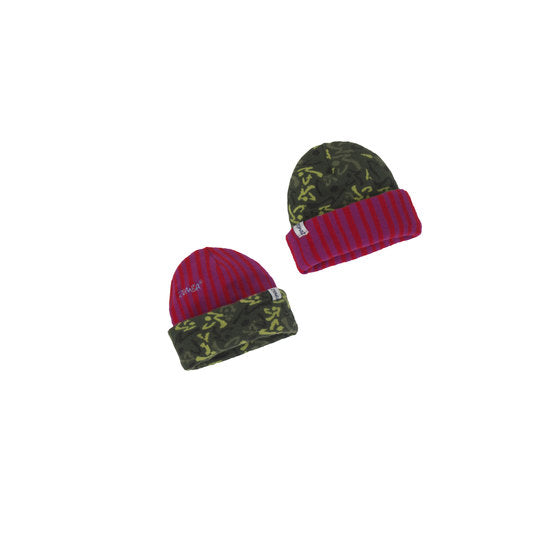 Zumba Fitness Cozy Up Reversible Beanie - Pink/Camo (CLOSEOUT)