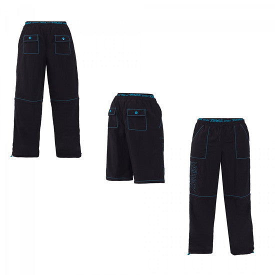 Zumba Fitness Men's Zip It Cargo Pants - Black (CLOSEOUT)