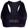 Zumba Fitness Bliss V-Bra Top - Black (CLOSEOUT)