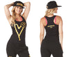Zumba Fitness Be About Love Instructor Racerback - Bold Black