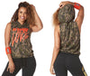 Zumba Fitness Be About Love Sleeveless Hoodie - Army Green