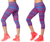Zumba Fitness Zumba For All By All Capri Leggings - Pink Happy