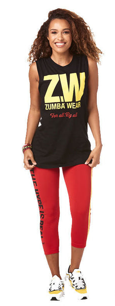 Zumba Fitness Zumba For All Muscle Tank - Black