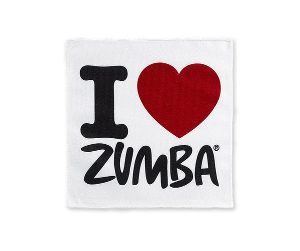 Zumba Fitness I Love Zumba Hand Towel - 10 PK