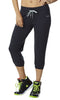 Zumba Fitness Oh-So-Comfy Crave Capris - Sew Black