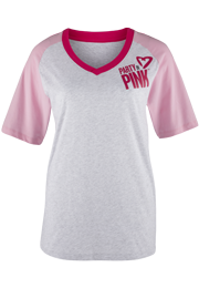 Zumba Fitness Party In Pink Baseball Tee (CLOSEOUT)