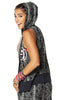 Zumba Fitness Rep My Style Sleeveless Hoodie - Grey Scale
