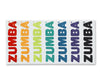 Zumba Fitness Zumba Seventies Beach Towel