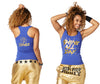 Zumba Fitness Shine All Day Racerback - So Into Blue