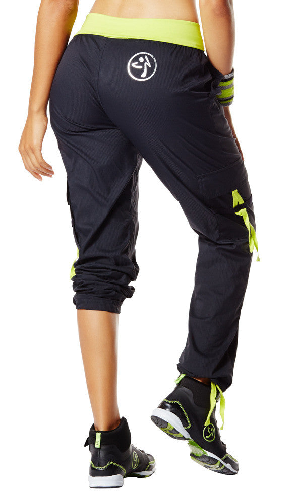  Zumba Fitness Women's Soft-N-Stretch Cargo Pants, So