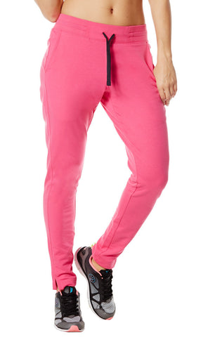 Zumba Fitness Stop In Your Track Pants - Berry (CLOSEOUT)