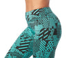 Zumba Fitness Zumba Happiness Crop Leggings - Teal Me Everything