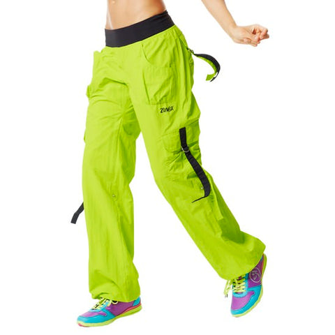 Zumba Fitness Ultimate Orbit Cargo Pants - Zumba Green