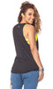 Zumba Fitness Fierce Female Loose Tank - Bold Black