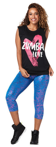 Zumba Fitness Zumba Love Muscle Tank - Black