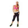 Zumba Fitness Chill the Funk Out Capris - Sew Black
