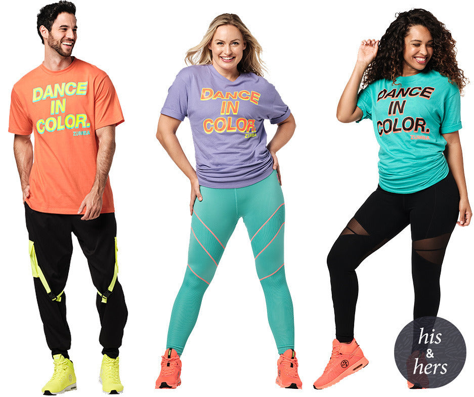 Zumba Fitness Dance In T-Shirt | McCarley Fitness