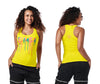 Zumba Fitness Dripping in Zumba Racerback - Mell-Oh Yellow