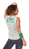 Zumba Fitness Instructor Leading The Way Muscle Tank - Pebble