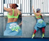 Zumba Fitness Less Talk More Dance Bra - Get In Lime