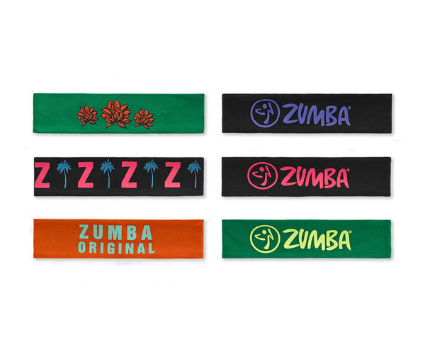 Zumba Fitness Original Headbands 3 PK