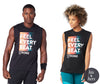 Zumba Fitness STRONG By Zumba Feel Every Beat Instructor Tank - Bold Black