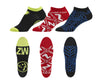 Zumba Fitness Varsity Ankle Socks 3 PK