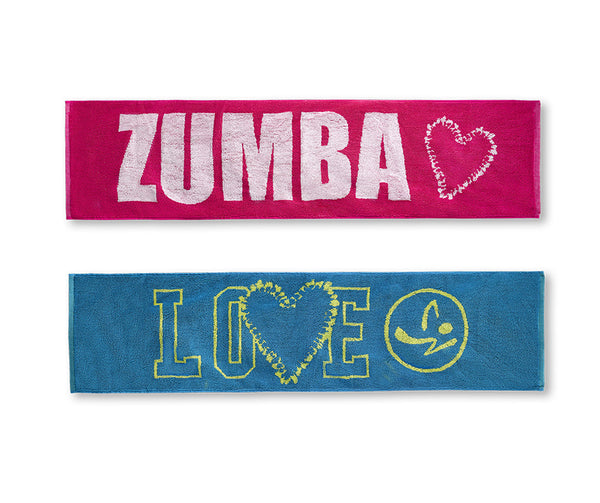 Zumba Fitness Love Fitness Towel
